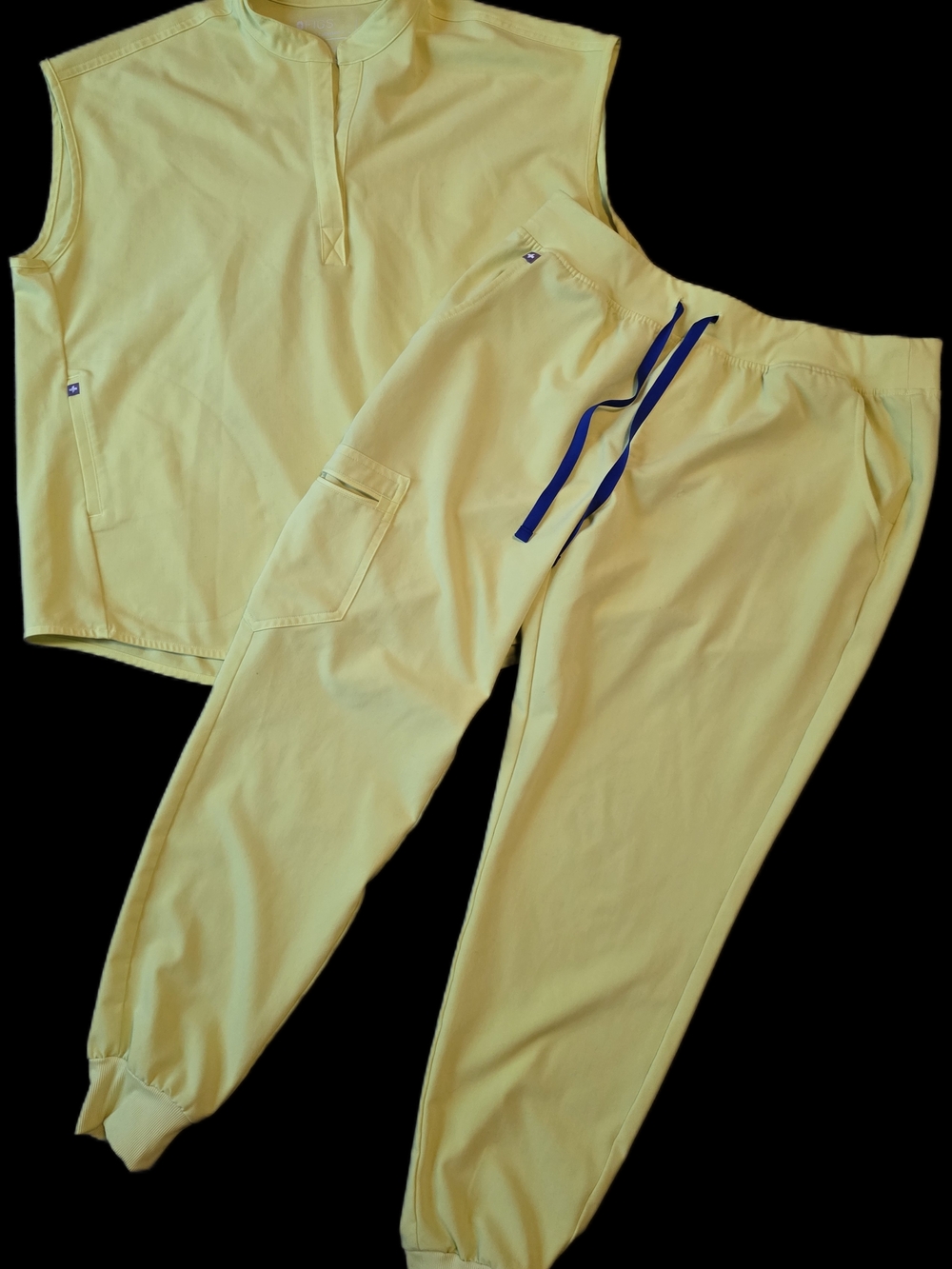Figs Yellow Scrub Set